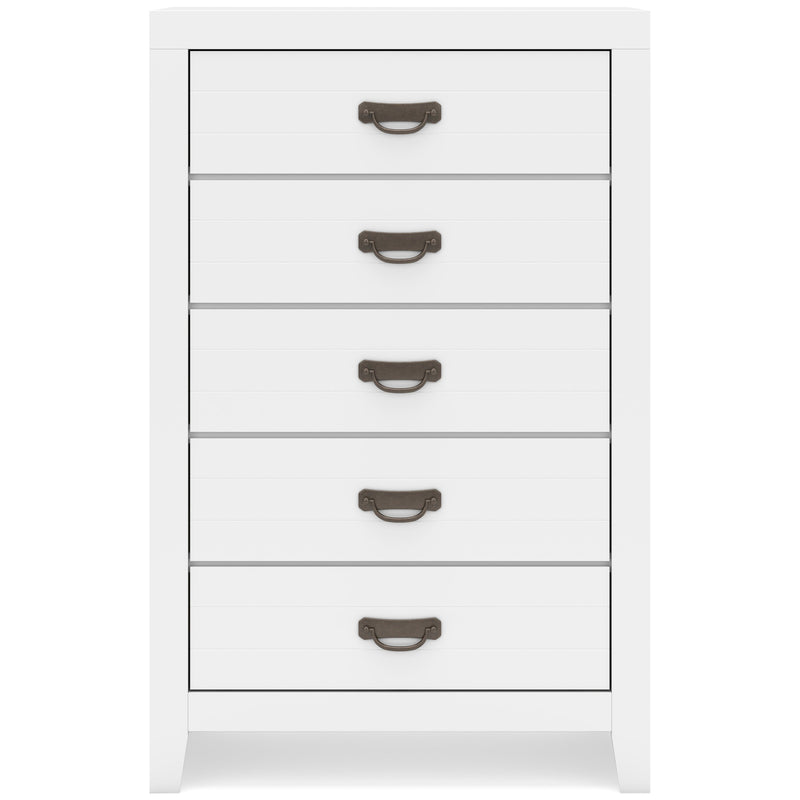 Binterglen White Panel Youth Bedroom Set - Gate FurnitureYouth Bedroom Set