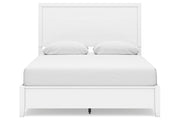 Binterglen White Queen Panel Bed - Gate FurnitureQueen Bed