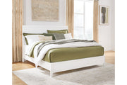 Binterglen White Queen Panel Bed - Gate FurnitureQueen Bed