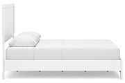 Binterglen White Queen Panel Bed - Gate FurnitureQueen Bed