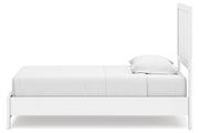 Binterglen White Twin Panel Bed - Gate FurnitureTwin Bed