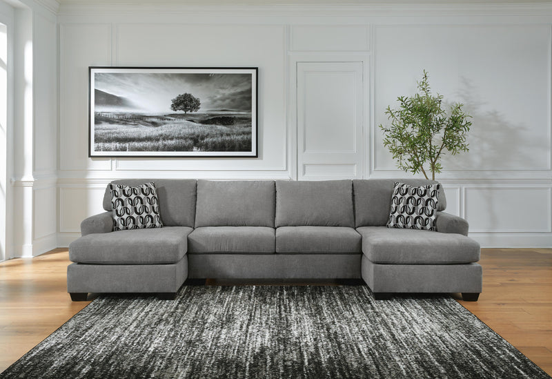 Birkdale Court Gray 3-Piece Sectional - 32402S3