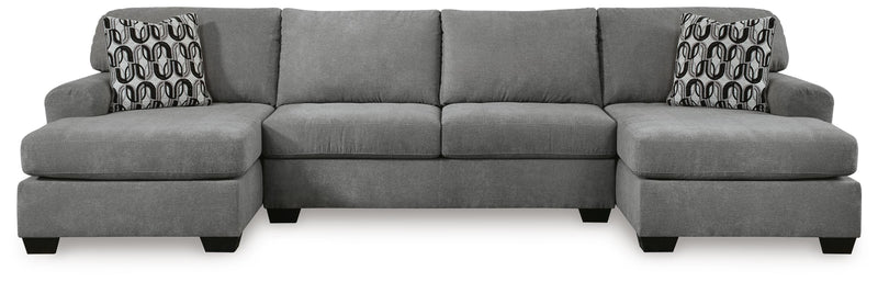 Birkdale Court Gray 3-Piece Sectional - 32402S3