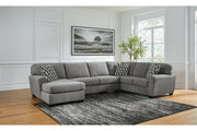 Birkdale Court Gray 3 - Piece Sectional with Chaise - Gate FurnitureSectional