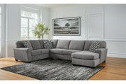 Birkdale Court Gray 3 - Piece Sectional with Chaise - Gate FurnitureSectional