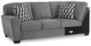 Birkdale Court Gray Left-Arm Facing Sofa - 3240266