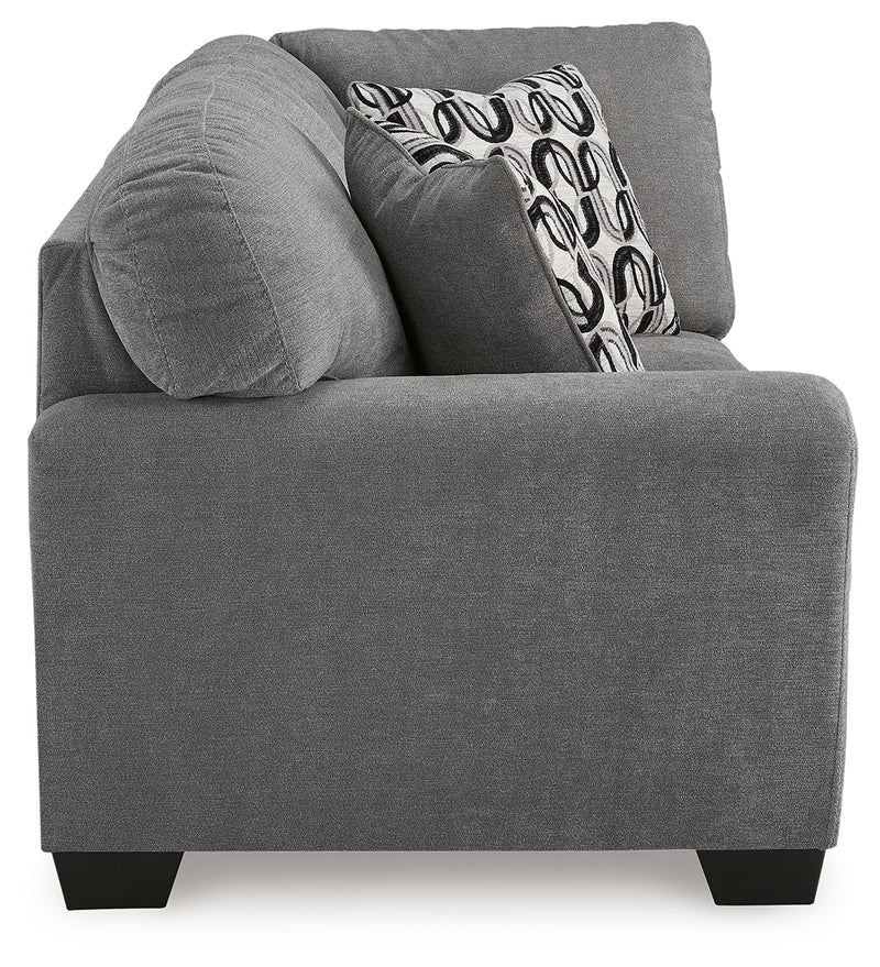 Birkdale Court Gray Left-Arm Facing Sofa - 3240266
