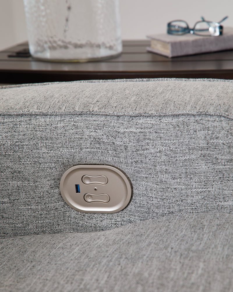 Biscoe Power Reclining Loveseat - Gate FurniturePower Reclining Loveseat
