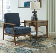 Bixler Navy Accent Chair - 2610660