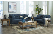 Bixler Navy Living Room Set - Gate FurnitureLiving Room Set