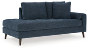Bixler Navy Right-Arm Facing Corner Chaise - 2610617