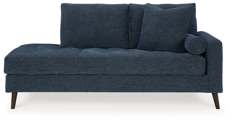 Bixler Navy Right-Arm Facing Corner Chaise - 2610617