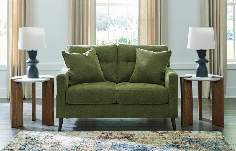 Bixler Olive Loveseat - 2610735