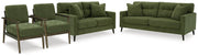 Bixler Olive Sofa, Loveseat and 2 Chairs - 26107U5