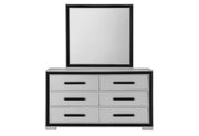 Amelia Grey Black Dresser - AMELIA-GREY/BLACK-DR