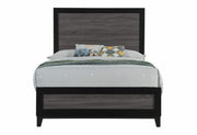 Lisbon Grey/Black Full Bed Group - LISBON-GREY/BLACK-FBG