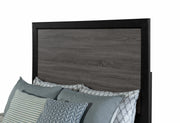 Lisbon Grey/Black Queen Bed Group - LISBON-GREY/BLACK-QBG