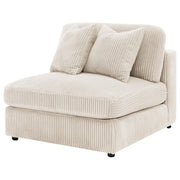 Blaine Upholstered Armless Chair Sand - 509897