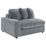 Blaine Upholstered Reversible Chaise Sectional Sofa Fog - 509900-SET