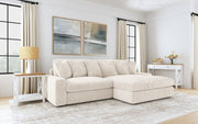 Blaine Upholstered Reversible Chaise Sectional Sofa Sand - 509899
