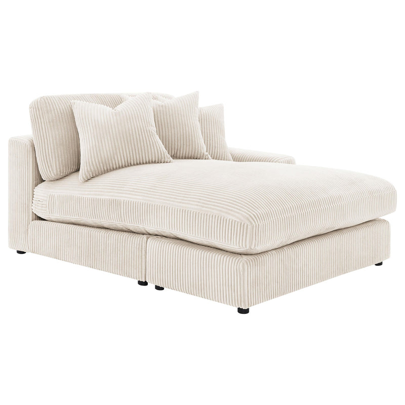 Blaine Upholstered Reversible Chaise Sectional Sofa Sand - 509899-SET