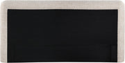 Blair Fabric Upholstered Full Bed in Beige - B1234Beige-F