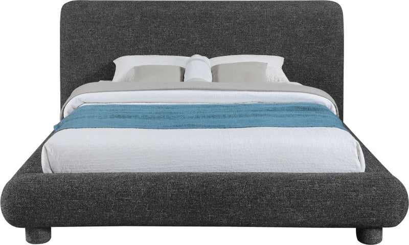 Blair Fabric Upholstered Full Bed in Black - B1234Black-F