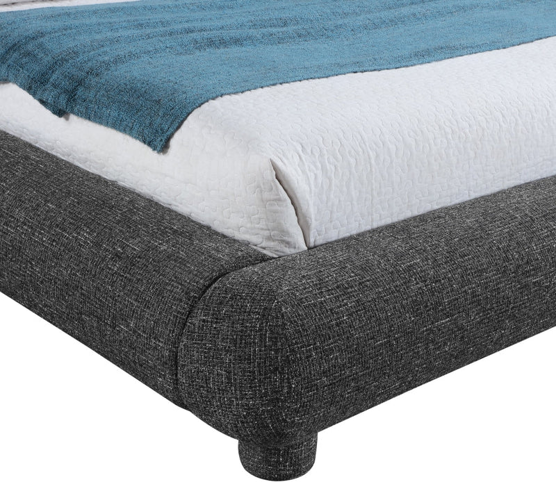 Blair Fabric Upholstered Full Bed in Black - B1234Black-F