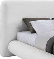 Blair Fabric Upholstered Full Bed in Cream - B1234Cream-F