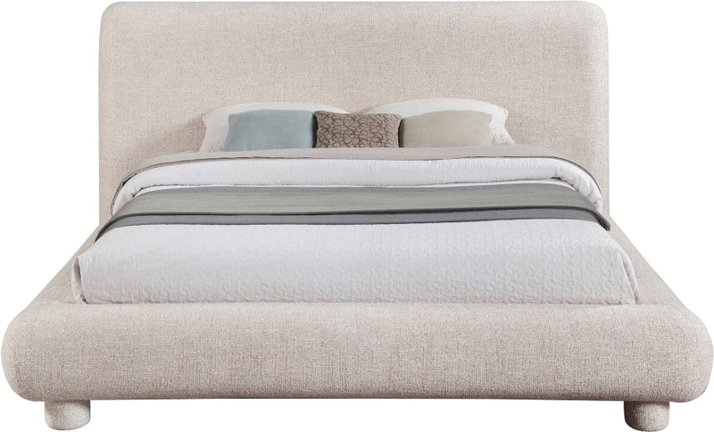 Blair Fabric Upholstered King Bed in Beige - B1234Beige-K