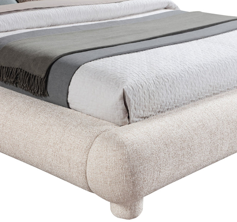 Blair Fabric Upholstered King Bed in Beige - B1234Beige-K