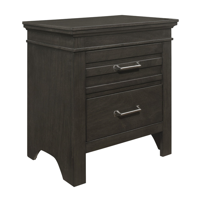 Blaire Farm Charcoal Gray Panel Bedroom Set - Gate FurnitureBedroom Set