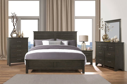 Blaire Farm Charcoal Gray Panel Bedroom Set - Gate FurnitureBedroom Set