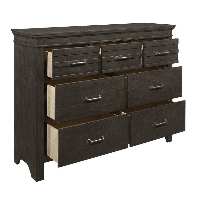 Blaire Farm Charcoal Gray Panel Bedroom Set - Gate FurnitureBedroom Set