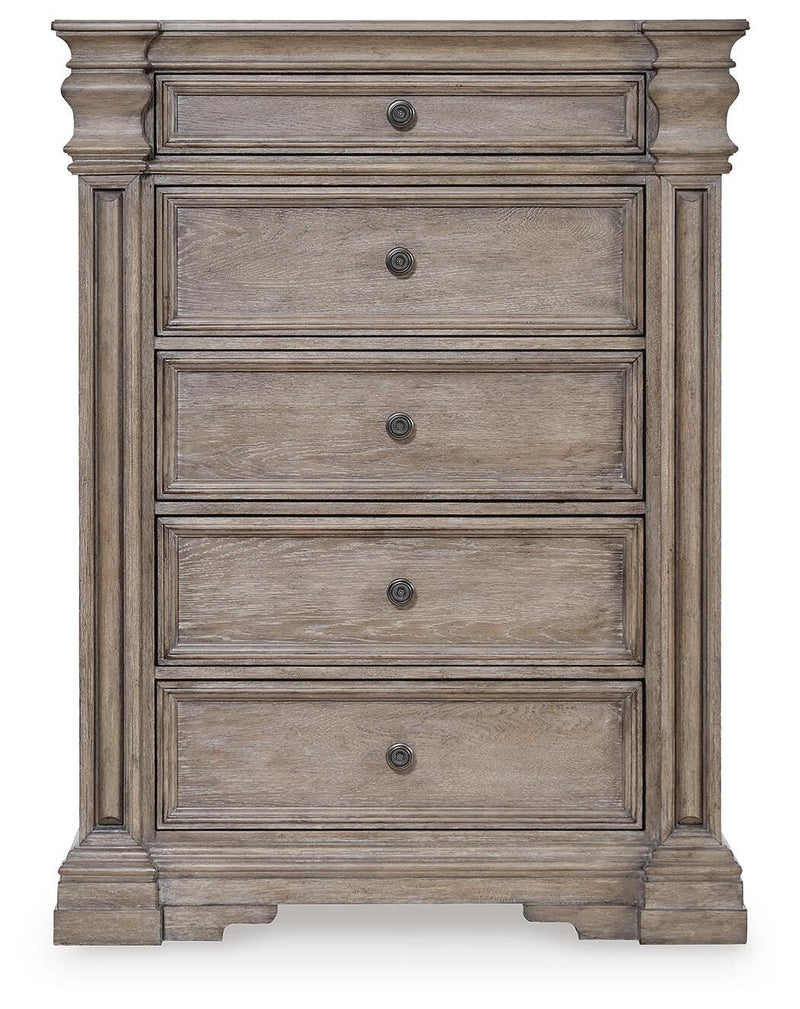 Blairhurst King Panel Bed, Chest and 2 Nightstands - B916B14