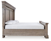 Blairhurst King Panel Bed with Dresser in Light Grayish Brown - PKG016997