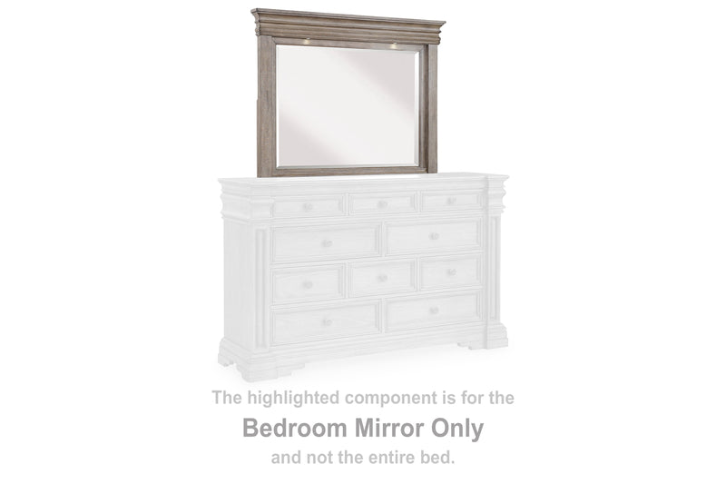 Blairhurst Light Grayish Brown Bedroom Mirror - B916-36