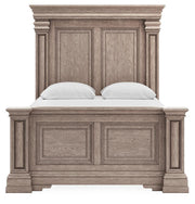 Blairhurst Queen Panel Bed and 2 Nightstands in Light Grayish Brown - PKG016990
