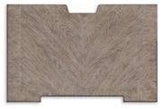 Blairhurst Queen Panel Bed with Dresser and Nightstand in Light Grayish Brown - PKG019225