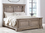 Blairhurst Queen Panel Bed with Dresser in Light Grayish Brown - PKG016988