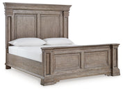 Blairhurst Queen Panel Bed with Dresser in Light Grayish Brown - PKG016988