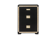 Blake Black/Gold Chest - Gate FurnitureChest