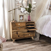 Blanchefleur Weathered Light Natural Tone Chest - FOA51009