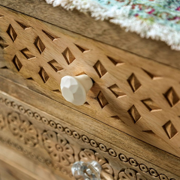 Blanchefleur Weathered Light Natural Tone Chest - FOA51009