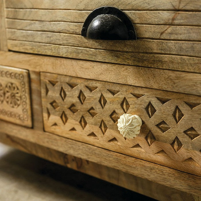 Blanchefleur Weathered Light Natural Tone Chest - FOA51009