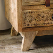 Blanchefleur Weathered Light Natural Tone Chest - FOA51009