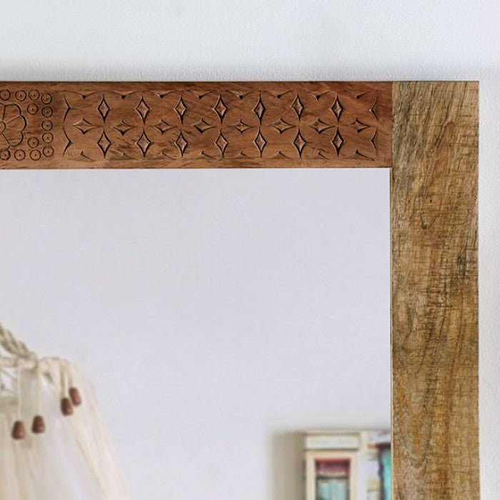 Blanchefleur Weathered Light Natural Tone Mirror - FOA51007