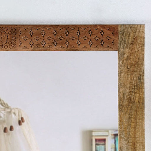 Blanchefleur Weathered Light Natural Tone Mirror - FOA51007