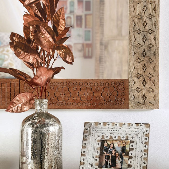 Blanchefleur Weathered Light Natural Tone Mirror - FOA51007