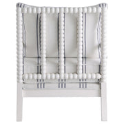 Blanchett Upholstered Bobbin Accent Chair White - 903835